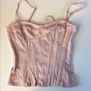 Pink Corset Top